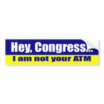 notATM Bumper Stickers