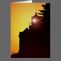 Note Card -Bass Harbor Light cards