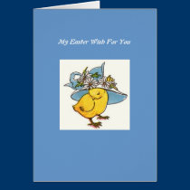 Note Card - Easter Chick cards