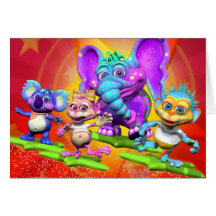 Note Card  with “The GiggleBellies"