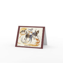 Note cards, "Dressage Arena" watercolor by RarelySeenStudio Note cards, "Dressage Arena" watercolor