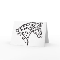 NOTE CARDS--LEOPARD APPALOOSA