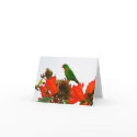 Note cards wtih exotic parrot on orange flowers by webdiva888 Note cards wtih exotic parrot on orange flowers
