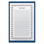 Note Pad- Design 3 Customized Stationery
