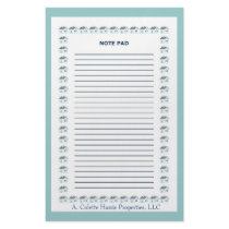 Note Pad- Design 5 Customized Stationery