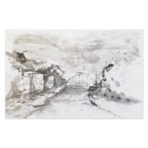 Note paper design Hanover landscape Custom Stationery