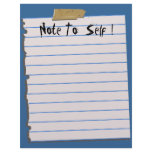 Note to Self ! Letterhead Notepaper