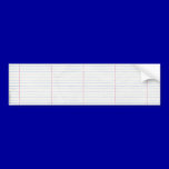 notebook04 NOTEBOOK TABLE GRID LINES SCHOOL EDUCAT bumper stickers