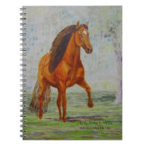 Notebook, Bay Peruvian Gaiting