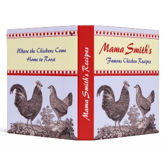 Notebook Binder for Your Favorite Chicken Recipes binder