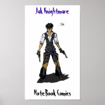 NoteBook Comics, Jak Knightmare Print