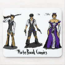 NoteBook Comics mousepads by tlcpro1 NoteBook Comics mousepads