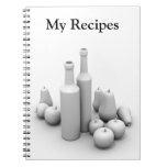 Notebook for recipes