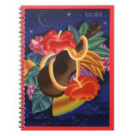 Notebook Journal Aloha Diary Ukulele Island Nights