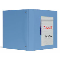 Notebook Notes Customizable Binder