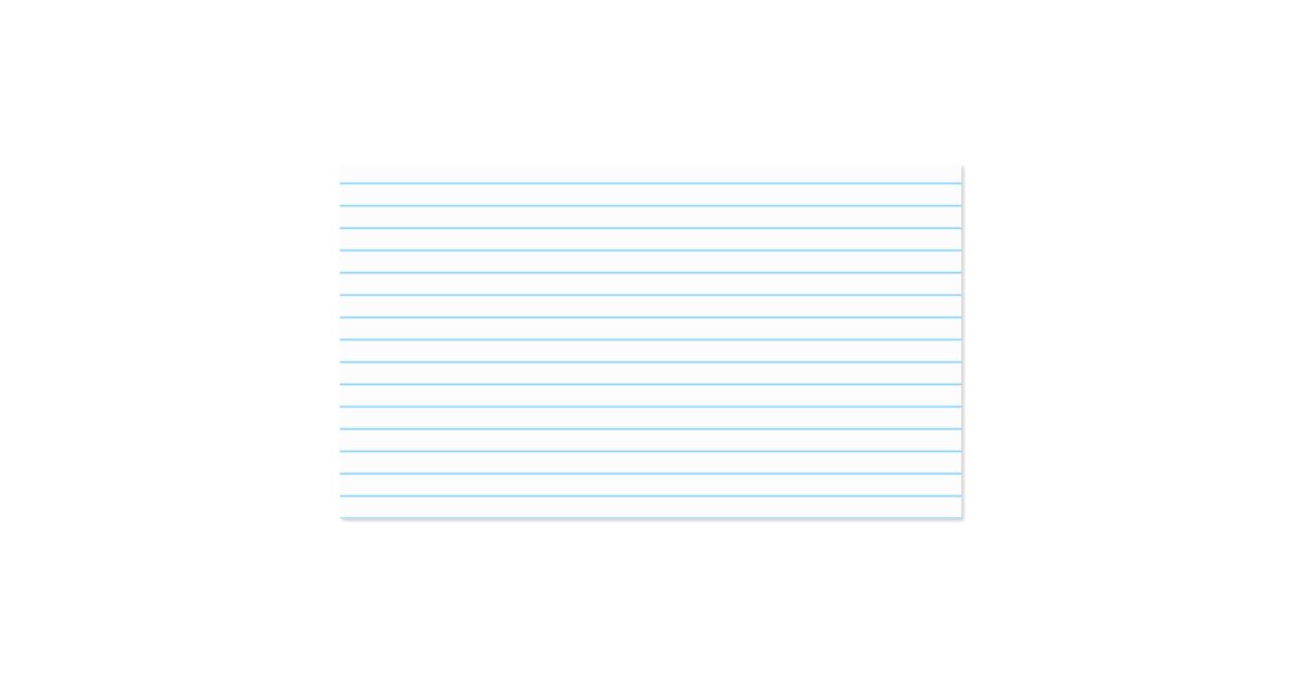 NotebookPaper Business Card Zazzle