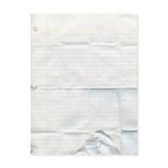 Notebook Paper Postcard