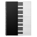 Notebook - Piano Keyboard Keys