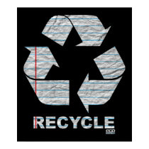 Notebook Recycle Poster posters by EcoClothingCo Notebook Recycle Poster posters
