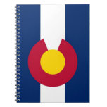 Notebook with Flag of Colorado State