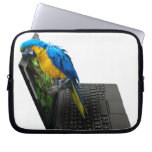 Notebook with parrot laptop sleeves