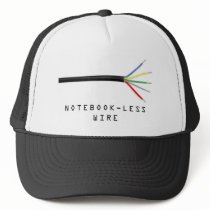 notebookless wire mesh hats