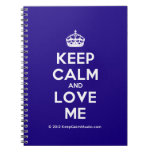 [Crown] keep calm and love me  Notebooks