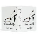 Notebooks for shoe and fashion fans binder
