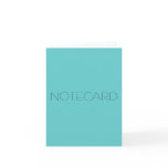NOTECARD