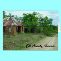 Notecard: Elk County, Kansas cards