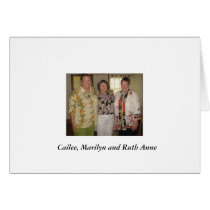 Notecard for Ruth Anne and Family cards