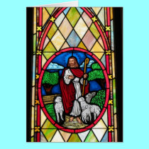 Notecard: Window at the Methodist Church, Longton cards
