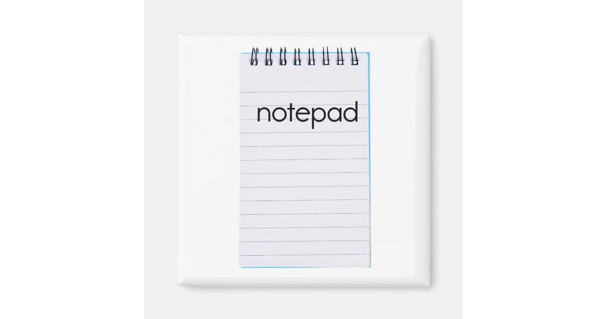 Notepad Refrigerator Zazzle