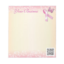Notepad Template Breast Cancer Support