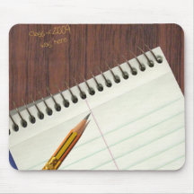 notepad with desk scratch mouse pads