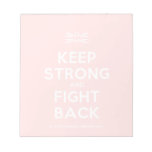 [UK Flag] keep strong and fight back  Notepads