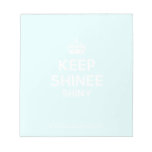 [Crown] keep shinee shiny  Notepads