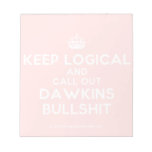 [Crown] keep logical and call out dawkins bullshit  Notepads