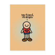 notes for my friends. postcards