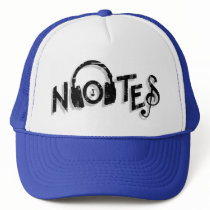 Notes Logo Cap Trucker Hat