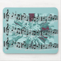 Notes Mousepad by music4me Notes Mousepad