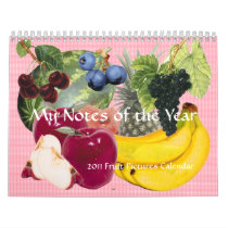 Notes of the Year Fruit Calendar 2011