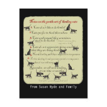Notes on the Gentle Art of Herding Cats Calendar postcards by quakershop Notes on the Gentle Art of Herding Cats Calendar postcards