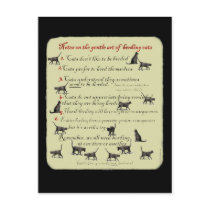 Notes on the Gentle Art of Herding Cats postcards by quakershop Notes on the Gentle Art of Herding Cats postcards