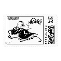 Notes Vibrant US Postal Stamp