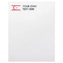 Nothern Cyprus letterhead by flagshirts Nothern Cyprus letterhead