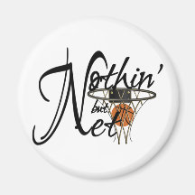Nothin' But Net Fridge Magnet