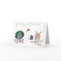 Nothin' Butt A Bedlington Christmas cards