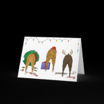 Nothin' Butt A Boxer Christmas cards