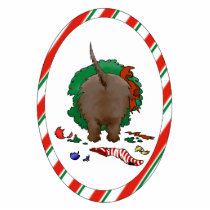 Nothin' Butt A Cairn Christmas Ornament photo sculptures